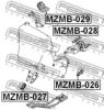 FEBEST MZMB-028 Engine Mounting